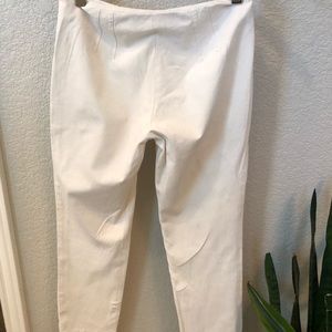 White Theory crop pants.